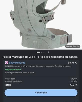 marsupio neonato