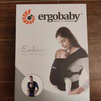 Marsupio neonati Ergobaby Embrace nero