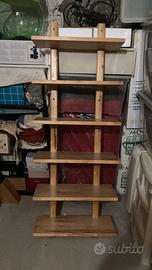 mobili a mensole ikea varde legno massiccio