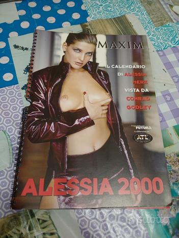 Calendario alessia merz-2000-maxim-foto godley usato  Roma