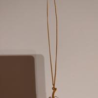 Collana di Swarovski con quadrifoglio nuova