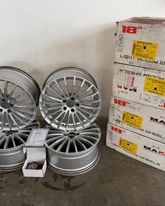 CERCHI IN LEGA 18” 5x112 MAK STARLIGHT – ET25 – 8J