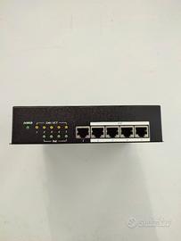Switch Gigabit 4 porte Poe
