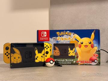 Console Nintendo Switch Pokemon Let’s Go Pikachu