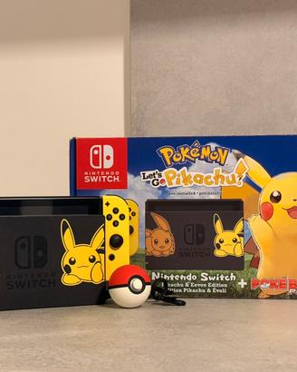 Console Nintendo Switch Pokemon Let’s Go Pikachu