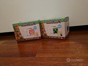 2 Tazze Ufficiali Minecraft Mojang – Creeper & Pig