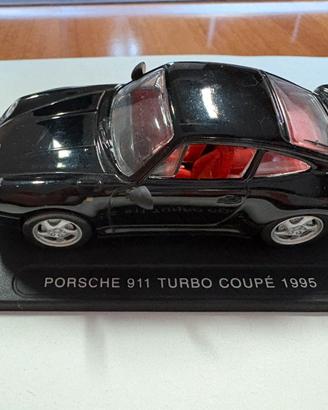 Modellino porsche 911 turbo coupé 1995