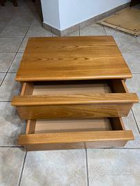 Comodino legno chiaro