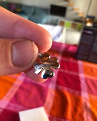 collana 2jewels quadrifoglio steel - come nuova