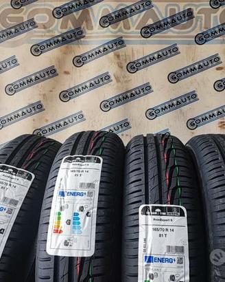 4 pneumatici nuovi 165 70 14 uniroyal fiat panda