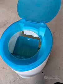 Bidone per pannolini (mangia pannolini) + ricarica