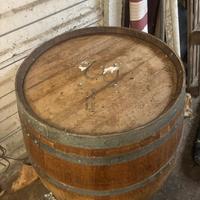 Botte legno fioriera