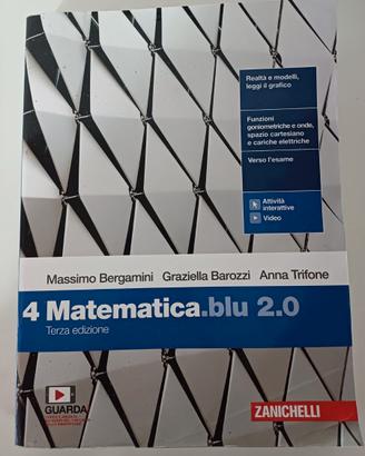 9788808340757 Matematica blu 2.0. VOL. 4