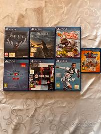 Lotto giochi ps4 Final Fantasy, Prey, Fifa