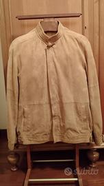 Giacca vera pelle di renna, uomo, taglia 52