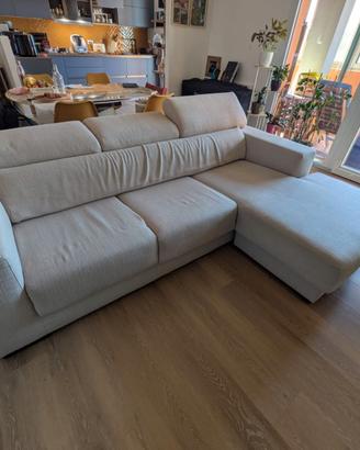 Divano com chaise longue