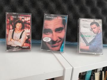 musicassette Ramazzotti, Antonacci, Baccini
