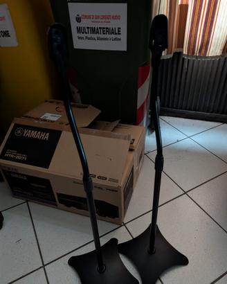 Aste per casse regolabili.