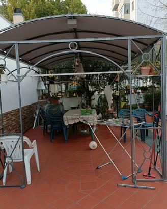 Gazebo in ferro battuto 