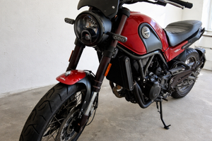 Moto Benelli leoncino 500 trial