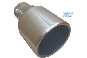 TERMINALE SCARICO TONDO 102MM ACCIAIO INOX