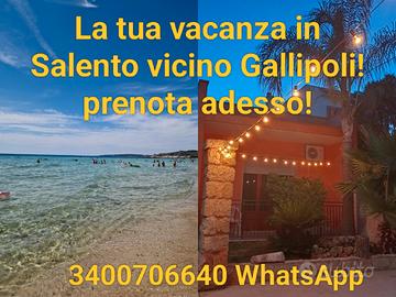 Prenota adesso la tua vacanza in Salento GALLIPOLI