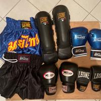 Boxe guantoni pantaloni