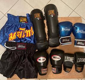 Boxe guantoni pantaloni