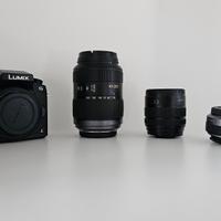 Panasonic Lumix G  DMC-G7K + 2 obiettivi