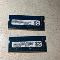 Ram ddr4 sodimm  2x4gb 2666
