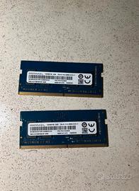 Ram ddr4 sodimm  2x4gb 2666