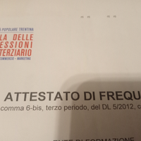Attestato di trasporto conto terzi