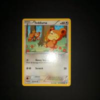 Carte pokemon rare Teddiursa rc15/rc25