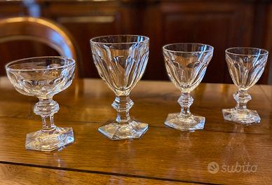 Bicchieri in cristallo Baccarat Harcourt