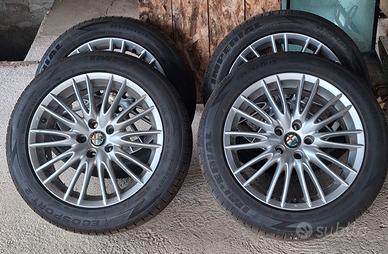 gomme come nuove + cerchi  (225/50r17)+ ruotin.o