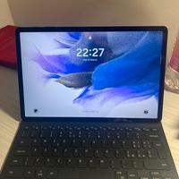 Samsung tab s7 fe + 3 cover (tastiera originale)