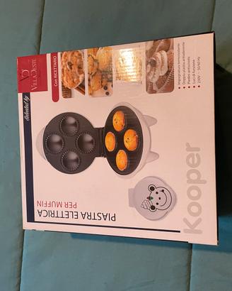 Piastra elettrica per muffin
