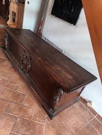 cassapanca rinascimentale originale
