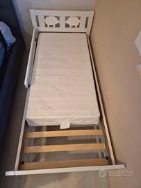 Letto più materasso antisoffoco per bambino
