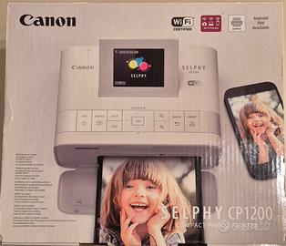 Stampante Foto Canon SELPHY,Mai Usata+kit cartucce