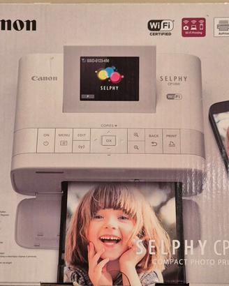 Stampante Foto Canon SELPHY,Mai Usata+kit cartucce