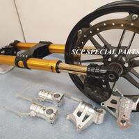 Buell piedini attacco perimetrale forcelle ohlins