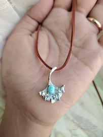 ciondolo con larimar 