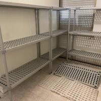 Scaffali cella frigo