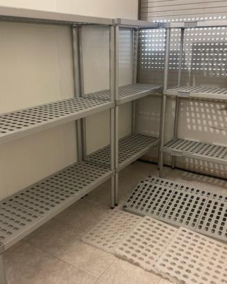 Scaffali cella frigo