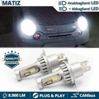 Lampade LED H4 per DAEWOO MATIZ Luci 6500K CANbus