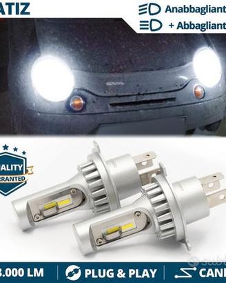 Lampade LED H4 per DAEWOO MATIZ Luci 6500K CANbus