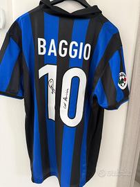 Maglia Inter 1998/99 aut.da Roberto Baggio 