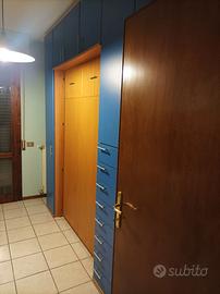 parete attrezzata con letto a scomparsa mt 3,20