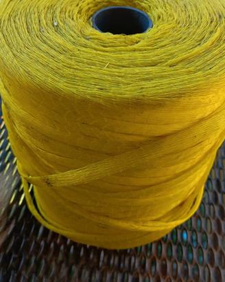 rete tubolare estrusa in plastica gialla 1000mt